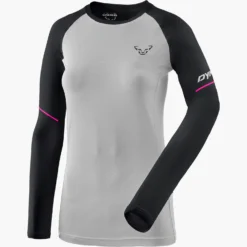 Hardloopshirt Dynafit Women Alpine Pro Long Sleeve Black Out