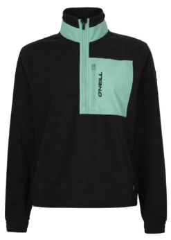 ONeill Trui O'Neill Women Utility Half Zip Fleece Black Out Colour Block