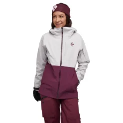 Ski Jas Black Diamond Women Recon Stretch Ice Pink Blackberry