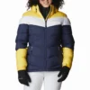 Ski Jas Women Columbia Abbott Peak Insulated Jacket Nocturnal White Sun Glow -Outdoorsupply Winkel 1 1909971 467 f