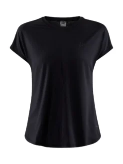 T-Shirt Craft Women Core Charge Rib Tee Black