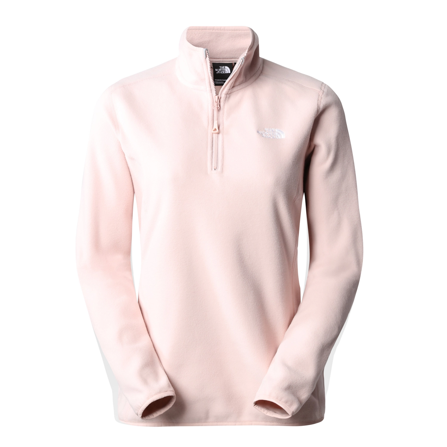 Trui The North Face Women 100 Glacier 1/4 Zip Pink Moss 3 Trui The North Face Women 100 Glacier 1/4 Zip Pink Moss