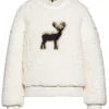 Trui Goldbergh Women Deer Teddy Off White -Outdoorsupply Winkel 1 GB04410213 8010 V