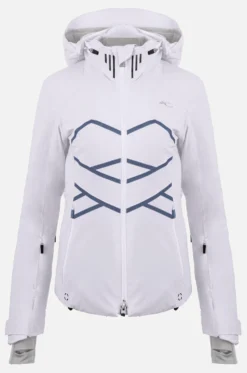 Ski Jas KJUS Women Ligety Jacket White