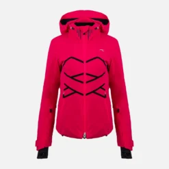Ski Jas KJUS Women Ligety Jacket Cranberry