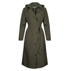 Jas Happy Rainy Days Michigan Long Coat Chimera Olive