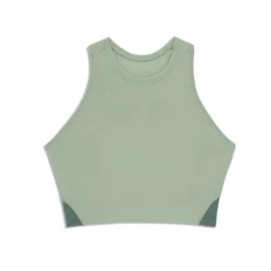 Tanktop On Running Women Movement Crop Moss Ivy