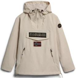 Jas Napapijri Women Rainforest Summer Pocket 3 Whitecap Gray