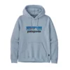 Trui Patagonia Unisex P6 Logo Uprisal Hoody Steam Blue -Outdoorsupply Winkel 1 wbs23 39622 stme