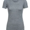 T-Shirt Icebreaker Women Tech Lite SS Low Crewe Gritstone Heather