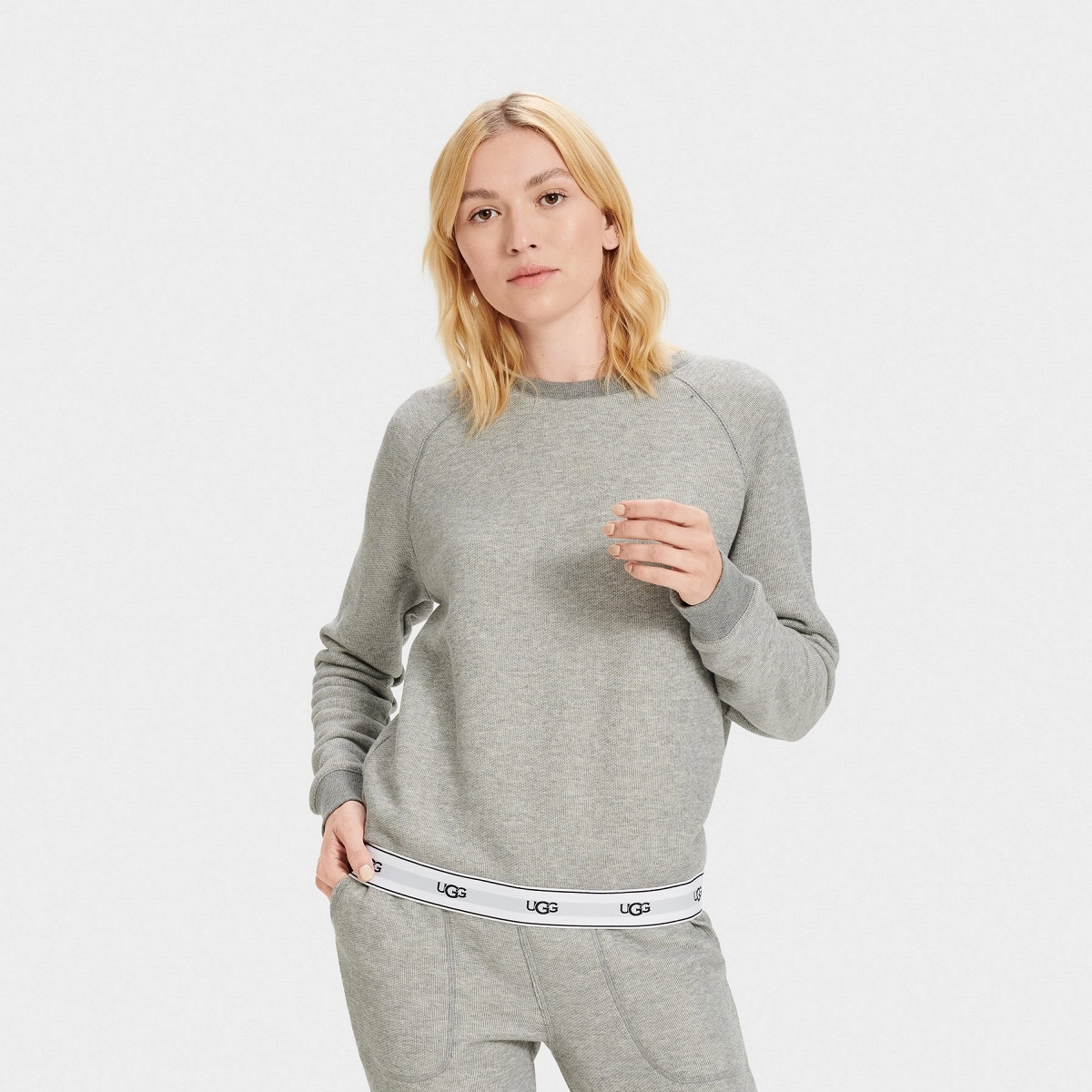 Trui UGG Women Nena Grey Heather 4 Trui UGG Women Nena Grey Heather - Afbeelding 2