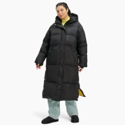 Jas UGG Women Keeley Long Puffer Coat Tar -Outdoorsupply Winkel 1131539 TARR 1 1