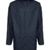 Regenjas RAINS Unisex Long Jacket Navy -Outdoorsupply Winkel 12020 navy 1