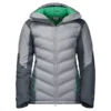 Ski Jas Jack Wolfskin Women Exolight Down Jacket Slate Grey -Outdoorsupply Winkel 1203561 6046
