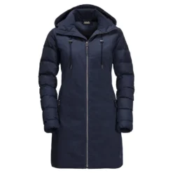Jas Jack Wolfskin Women Temple Hill Coat Midnight Blue