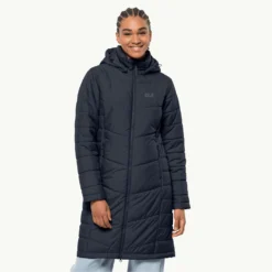 Jas Jack Wolfskin Women North York Coat W Night Blue -Outdoorsupply Winkel 1205501 1010 3