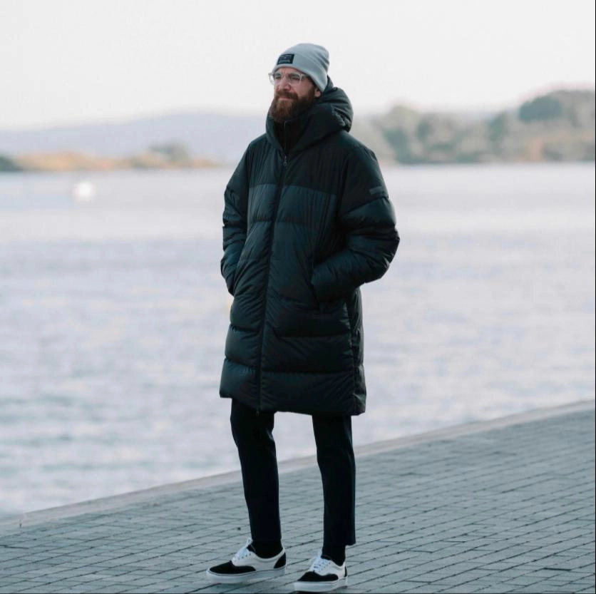 Jas Bergans Unisex Oslo Urban Down Parka Black 4 Jas Bergans Unisex Oslo Urban Down Parka Black - Afbeelding 2