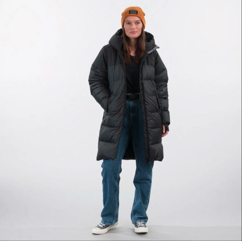 Jas Bergans Unisex Oslo Urban Down Parka Black 11 Jas Bergans Unisex Oslo Urban Down Parka Black - Afbeelding 9