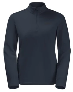Trui Jack Wolfskin Women Taunus Half Zip Night Blue