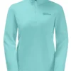 Trui Jack Wolfskin Women Taunus Half Zip Fresh Ice -Outdoorsupply Winkel 1709532 1279 a020