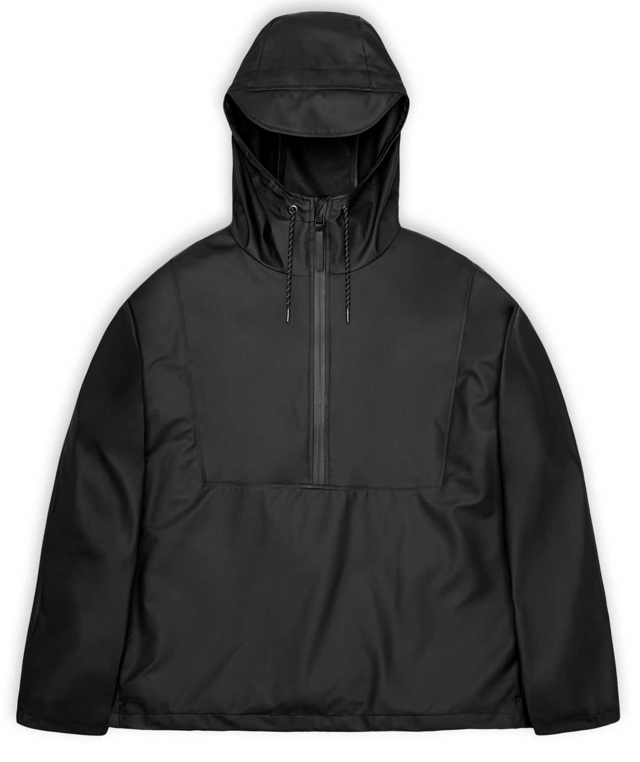 Jas Rains Unisex Anorak Black 3 Jas Rains Unisex Anorak Black