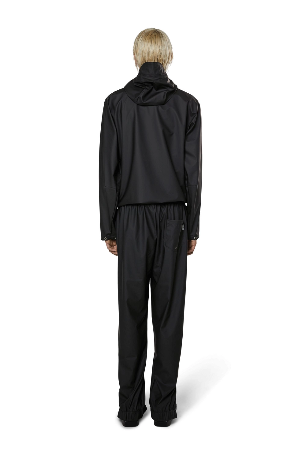 Jas Rains Unisex Anorak Black 6 Jas Rains Unisex Anorak Black - Afbeelding 4