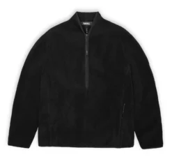 Trui Rains Unisex Fleece Pullover Black