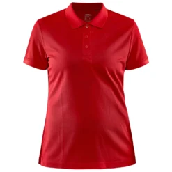 Polo Craft Women Core Unify Polo Shirt Bright Red
