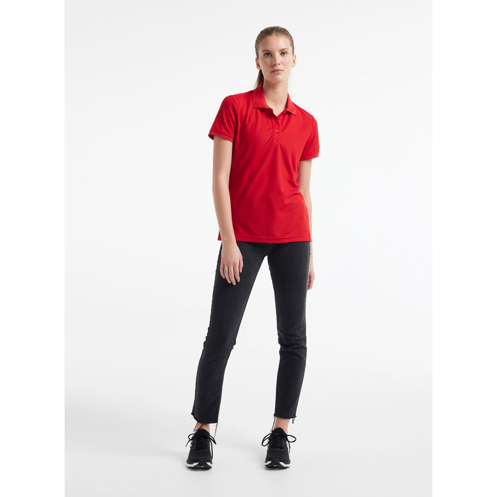 Polo Craft Women Core Unify Polo Shirt Bright Red 10 Polo Craft Women Core Unify Polo Shirt Bright Red - Afbeelding 8