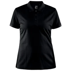 Polo Craft Women Core Unify Polo Shirt Black