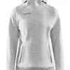 Trui Craft Women Core Soul Hood Sweatshirt W Grey Melange -Outdoorsupply Winkel 1910629 950000 Core20Soul20Hood20Sweatshirt20W Front