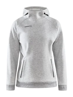 Trui Craft Women Core Soul Hood Sweatshirt W Grey Melange