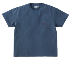 T-Shirt Gramicci Unisex One Point Tee Navy Pigment
