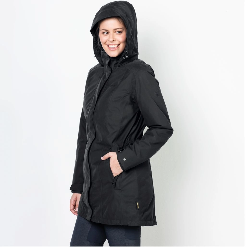 Jas Jack Wolfskin Women Madison Avenue Coat Phantom 4 Jas Jack Wolfskin Women Madison Avenue Coat Phantom - Afbeelding 2