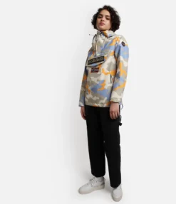 Jas Napapijri Women Rainforest Summer Print 3 Violet Camo -Outdoorsupply Winkel 2 NA4G7EF9Z ALT1