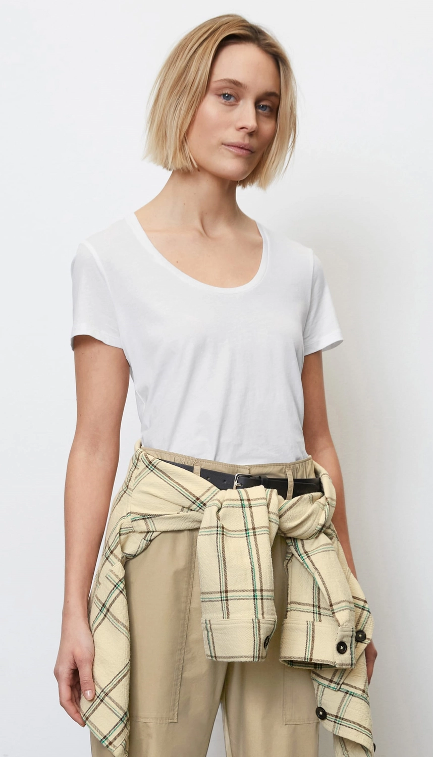 T-Shirt Marc O'Polo Women 303206751119 White 4 T-Shirt Marc O'Polo Women 303206751119 White - Afbeelding 2