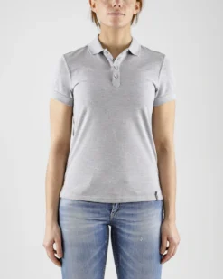 Polo Craft Women Casual Pique Grey Melange -Outdoorsupply Winkel 3 1905801 950000 Casual Polo Pique C1
