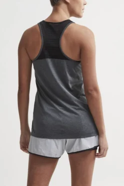 Tanktop Craft Women Charge Singlet Black Melange -Outdoorsupply Winkel 3 1907040 998000 Charge20Singlet C2