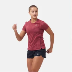 Sportshirt Odlo Women Crew Neck S/S Zeroweight Engineered Paradise Pink Melange 12 Sportshirt Odlo Women Crew Neck S/S Zeroweight Engineered Paradise Pink Melange -Outdoorsupply Winkel 3 313731 30786