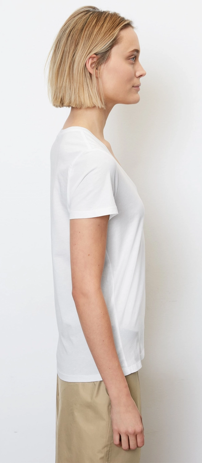 T-Shirt Marc O'Polo Women 303206751119 White 5 T-Shirt Marc O'Polo Women 303206751119 White - Afbeelding 3