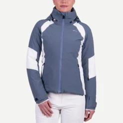 Jas KJUS Women Acrux Jacket Steel Blue/White -Outdoorsupply Winkel 3 95c1012d bce1 450d a2e2 9735e5dd6f4d