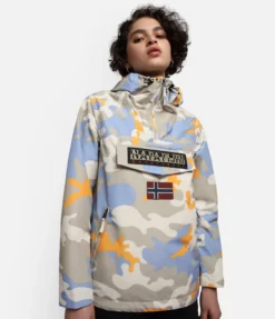 Jas Napapijri Women Rainforest Summer Print 3 Violet Camo -Outdoorsupply Winkel 3 NA4G7EF9Z ALT10