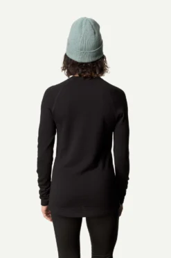 Trui Houdini Women Desoli Thermal Crew True Black -Outdoorsupply Winkel 3 Ws Desoli Thermal Crew True Black 840024 900 P B 2439 C low