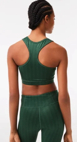 T-Shirt Lacoste Women TF3422 Green/Sinople -Outdoorsupply Winkel 3 tf3422d1r22