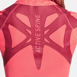 Sportshirt Odlo Women Crew Neck S/S Active Spine Siesta -Outdoorsupply Winkel 313271 30716 2