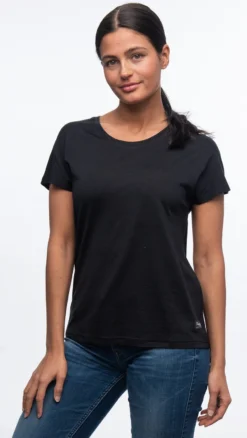 T-Shirt Bergans Women Urban Wool Tee Black -Outdoorsupply Winkel 4 1449 91 1