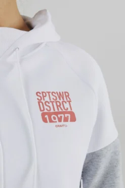 Trui Craft Women District Hood White -Outdoorsupply Winkel 4 1907189 900000 District Hoodie C3