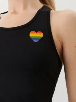 Bjorn Borg Tanktop Björn Borg Women Tank W Borg Pride Black -Outdoorsupply Winkel 4 2121 1162 92291 3201