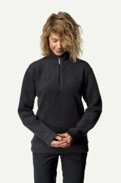 Trui Houdini Women Alto Half Zip True Black -Outdoorsupply Winkel 4 Ws Alto Halfzip True black 120234 900 P F 72