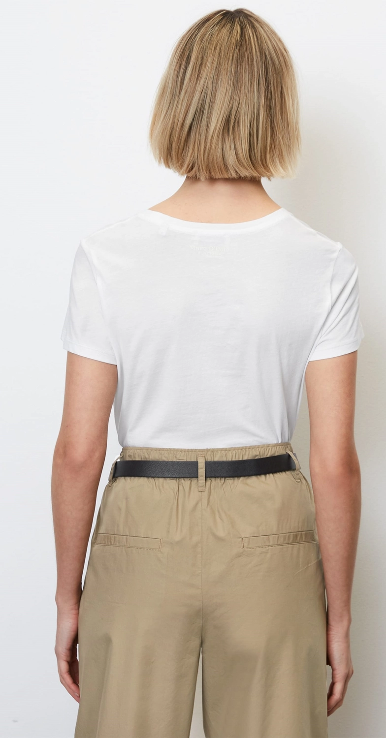 T-Shirt Marc O'Polo Women 303206751119 White 6 T-Shirt Marc O'Polo Women 303206751119 White - Afbeelding 4